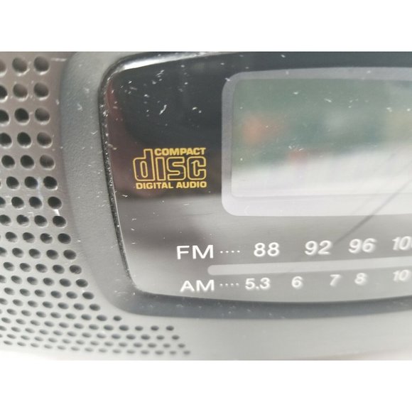 Sony Compact Disc Radio AM FM Alarm Clock Snooze Sleep A6 - Picture 9 of 9